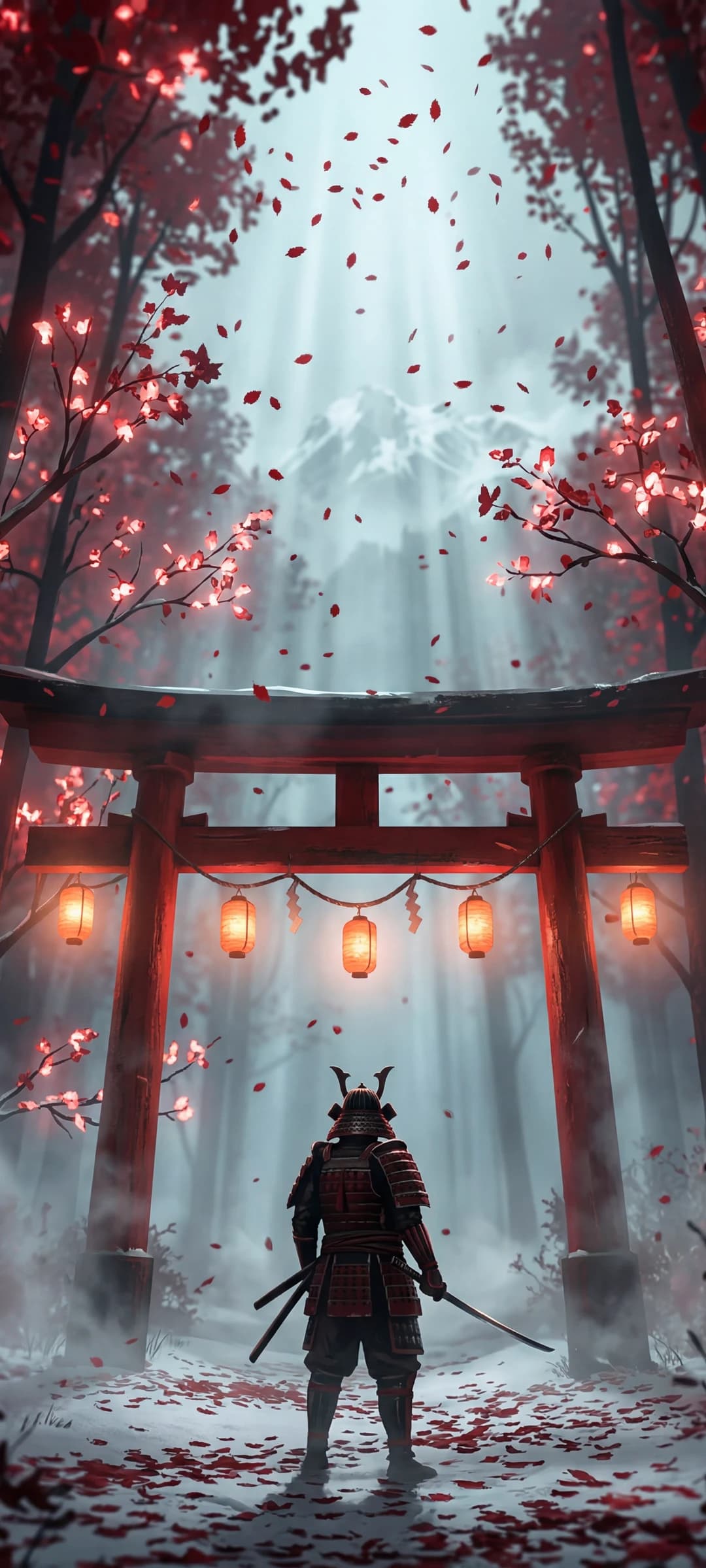 Samurai at the Torii Gate
