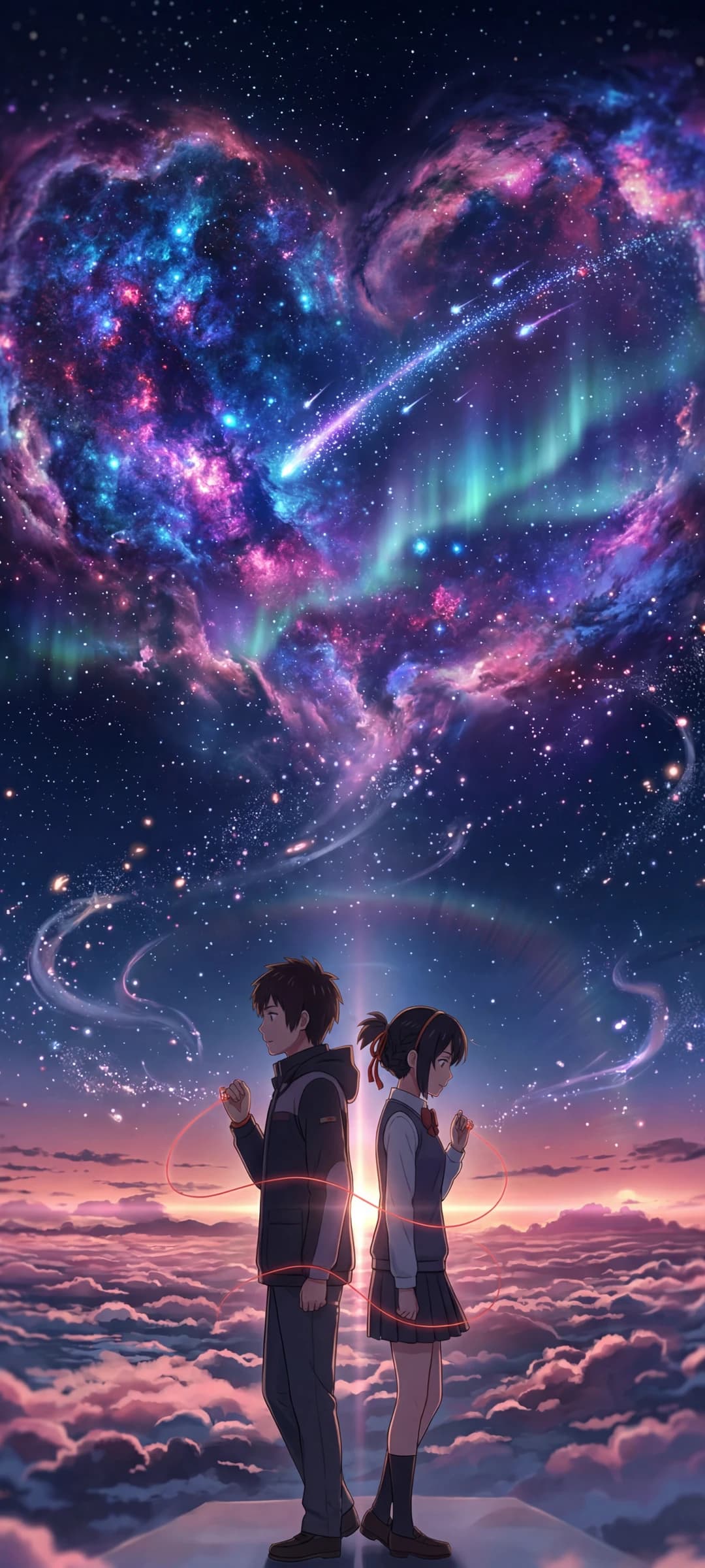 Taki and Mitsuha: Comet Night Sky