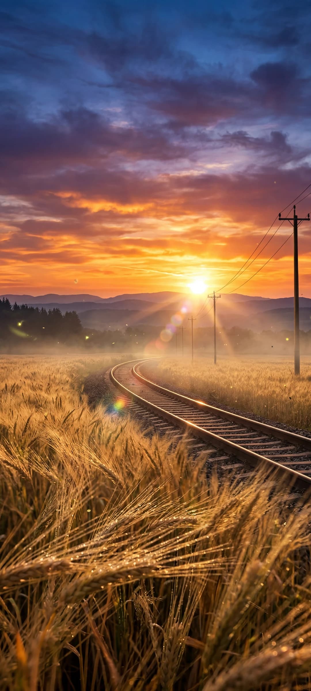 Scenic Railway Sunset