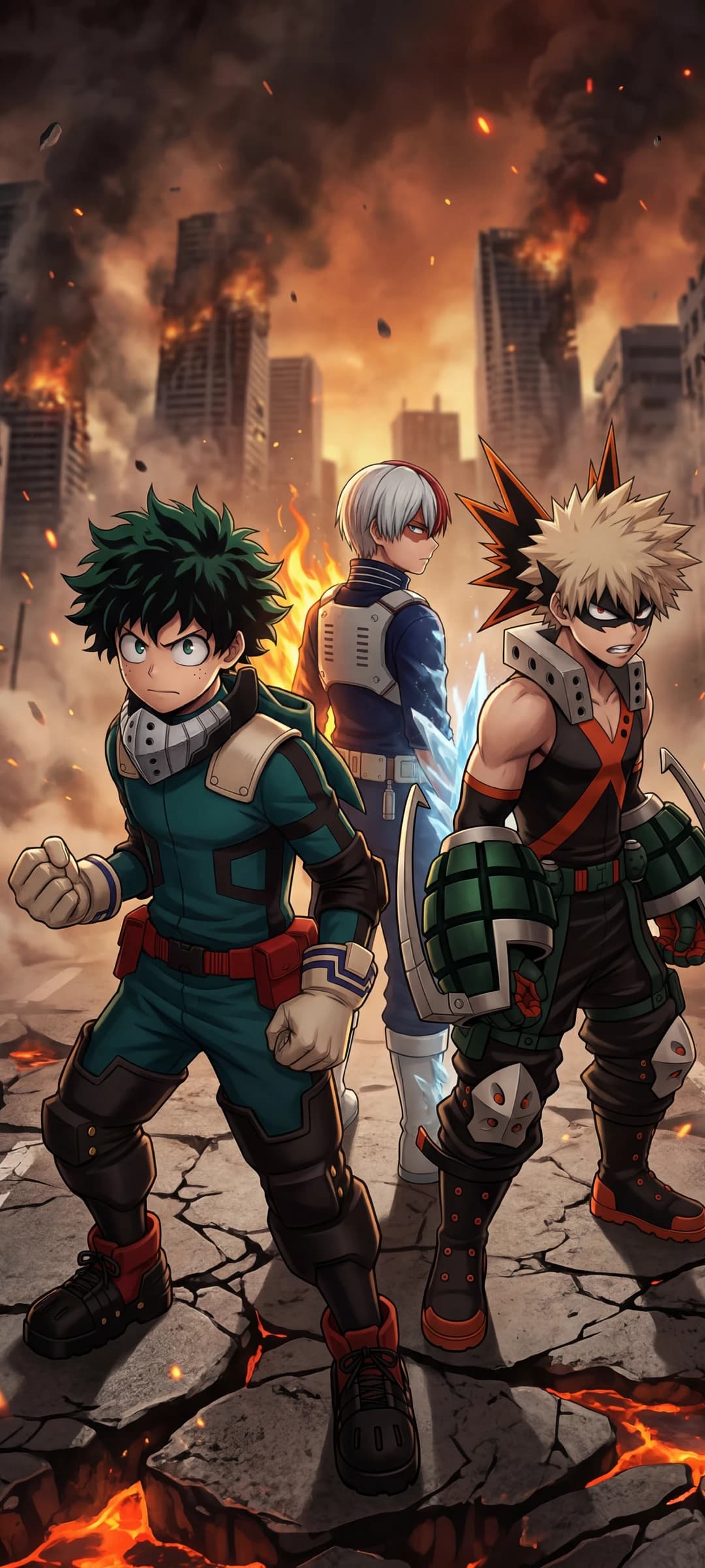My Hero Academia: The Big Three