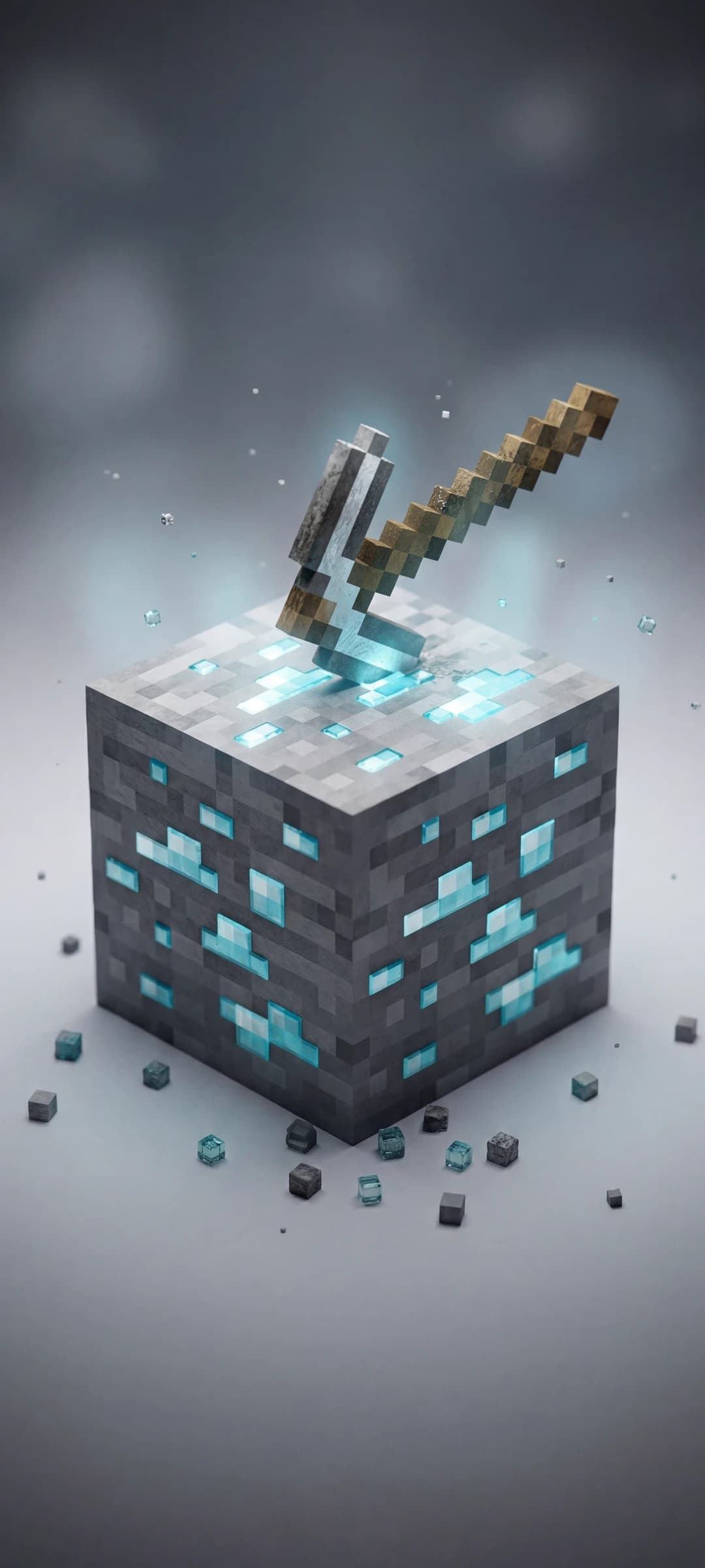 Minecraft: Pickaxe and Ore
