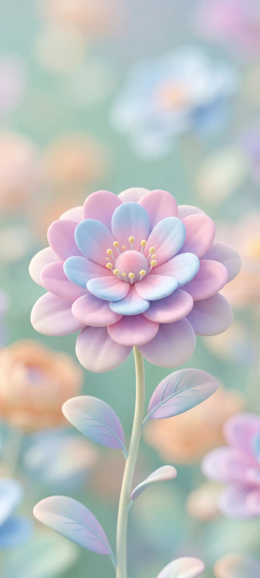 Pastel Bloom Field
