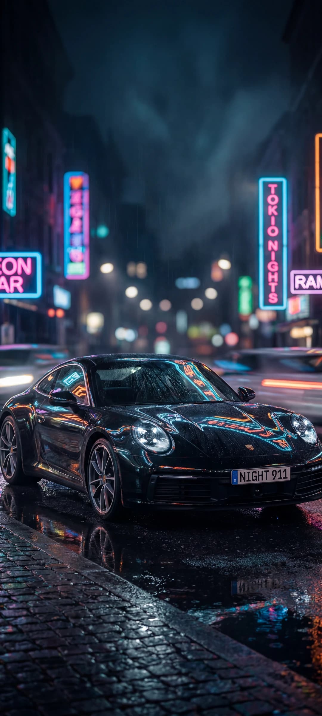 Porsche Rain