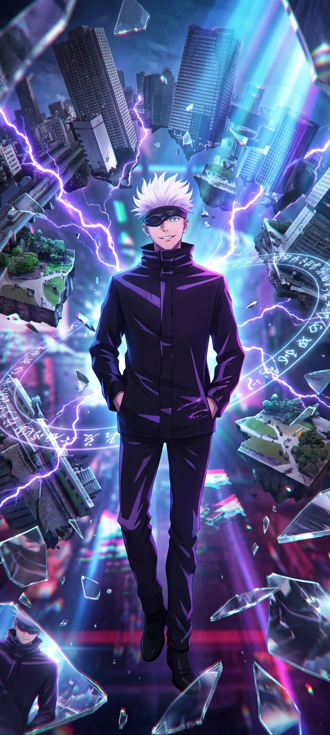 Satoru Gojo: Swirling Flames
