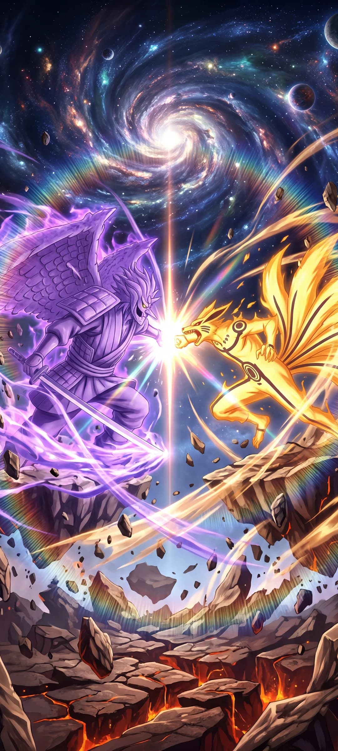 Naruto: Kurama and Susanoo Clash